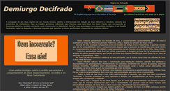 Desktop Screenshot of demiurgo.decifrado.oswnet.com